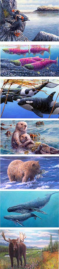 #380 Wildlife of Alaska (regular skinny) (vertical)