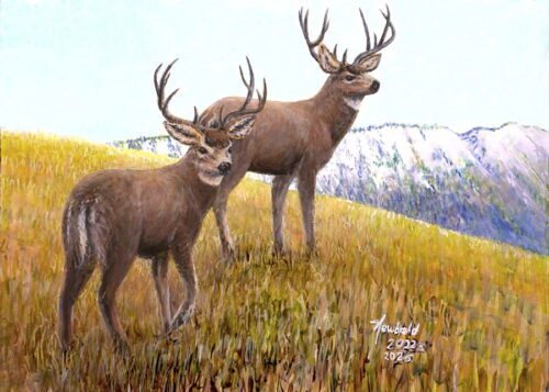 #543 Friends for Now (12 x 16)